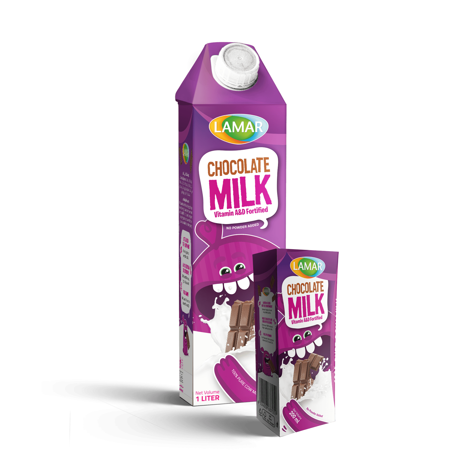 حليب بالشوكولاتة